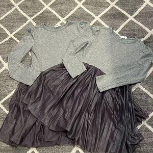 Bundle Gap Kids Matching Dresses, Size Small and Medium